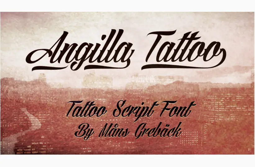 Fuente Tatuaje 7: Angilla Tattoo